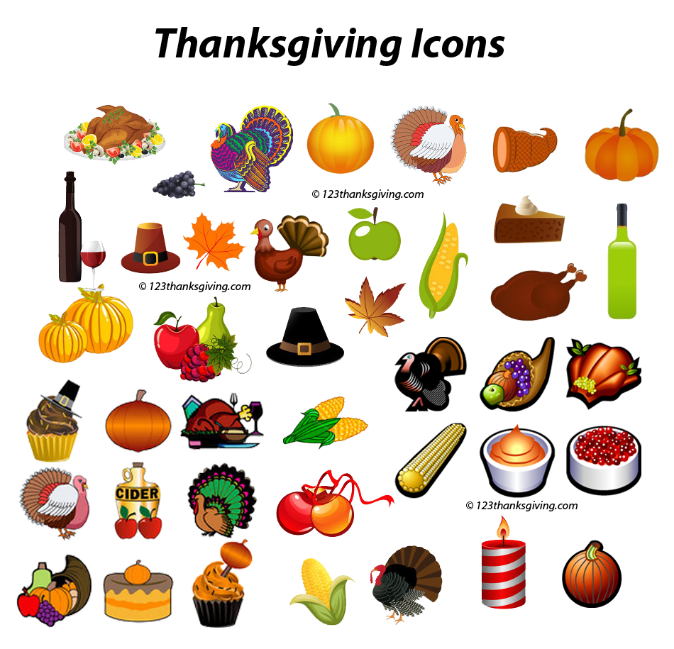 Thanksgiving Icons Free