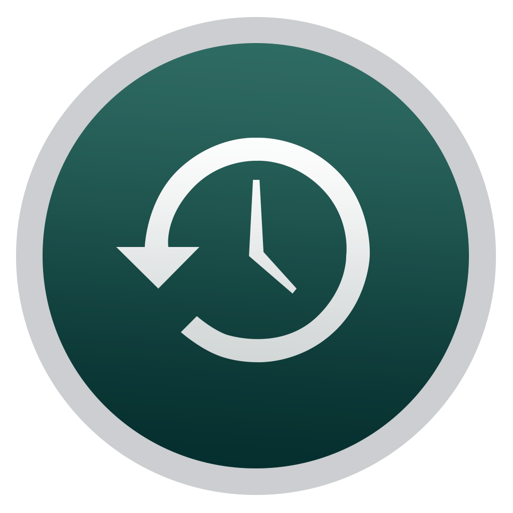 Time Clock Icon Flat