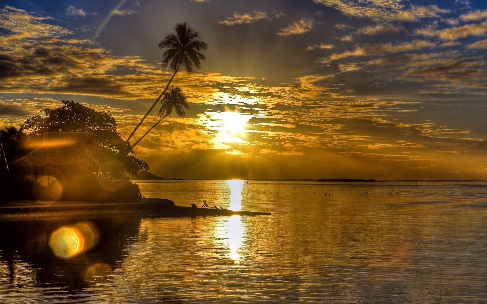 Tropical Beach Sunrise