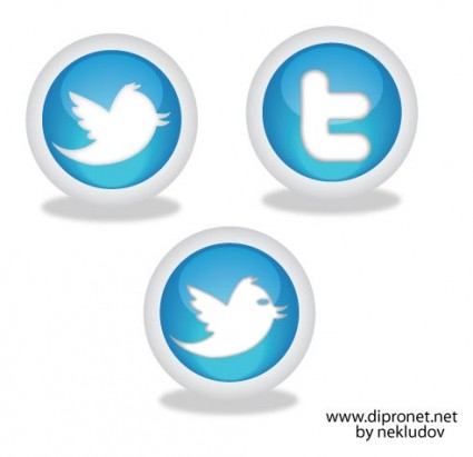 Twitter Icon Vector Free