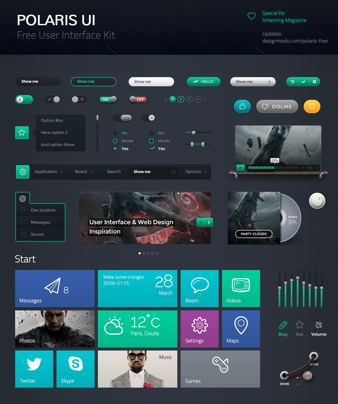 UI Web Interface Design