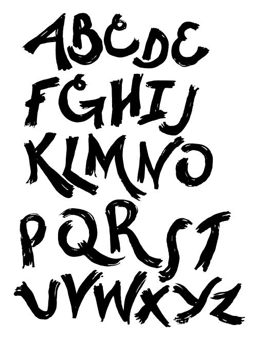 Unique Handwritten Font Unique Handwritten Font
