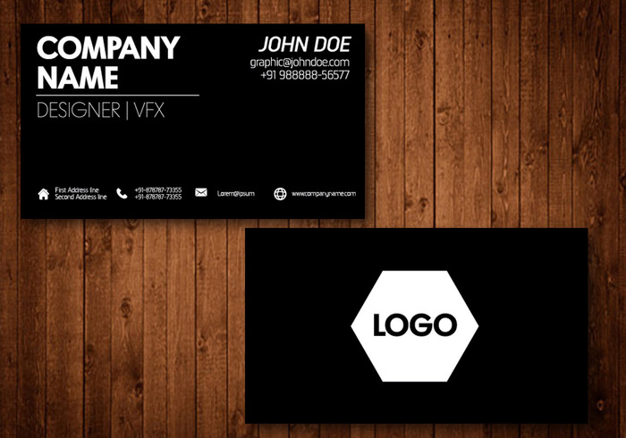 Vector Business Card Template