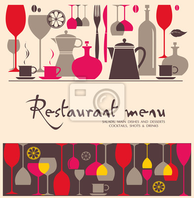 Vector Menu Restaurant Design