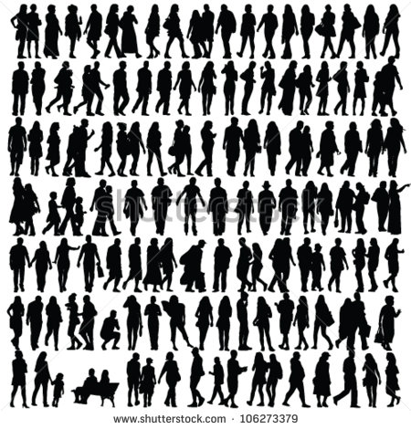 Vector People Silhouettes