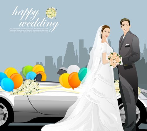 Vector Wedding Clip Art