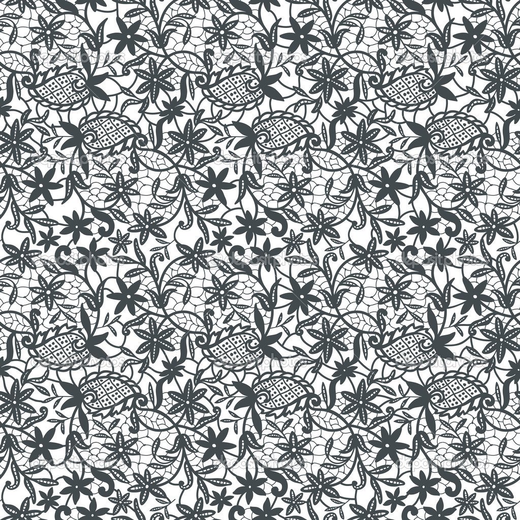 Vintage Vector Lace Pattern Vintage Vector Lace Pattern