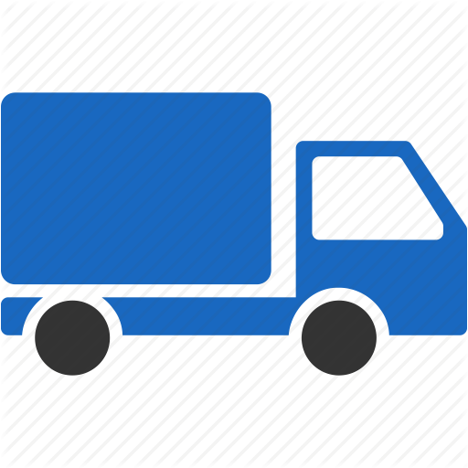 Warehouse Delivery Truck Icon
