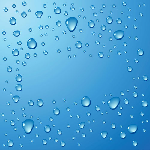 10 Free Water Drop PSD Images