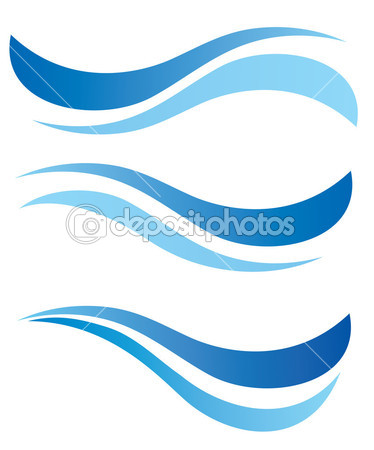 Water Waves Vector Design