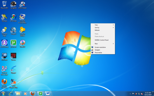 Windows 7 Desktop Icons Windows 7 Desktop Icons