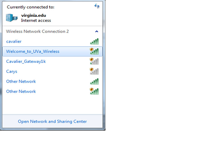 Wireless Network Connection Icon Windows 7