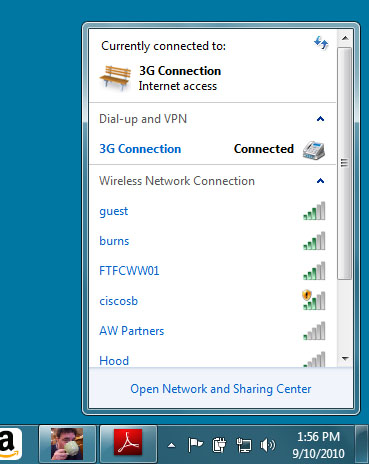 Wireless Network Icon Windows 7