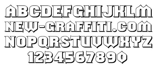 3D Font Styles