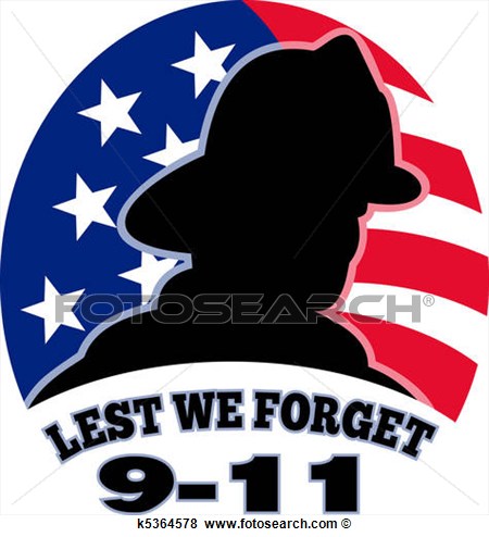 9 11 Firefighter Clip Art