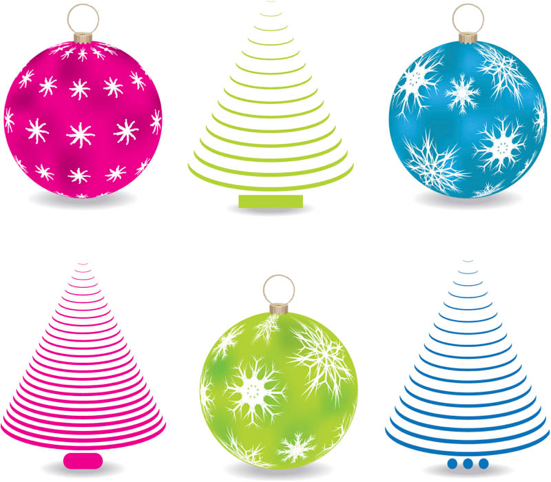 Abstract Christmas Tree Clip Art