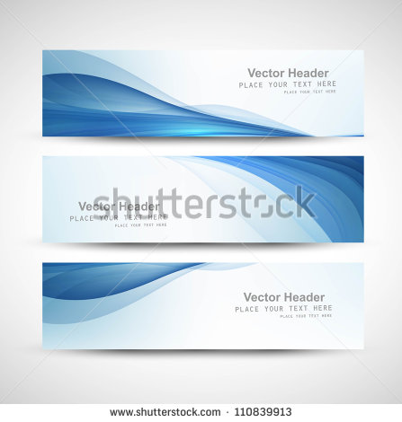 8 Wavy Header Design Images