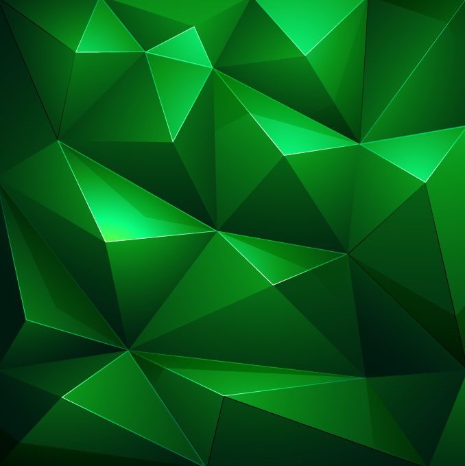 Abstract Triangle Vector Graphic