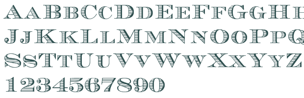 American Money Font