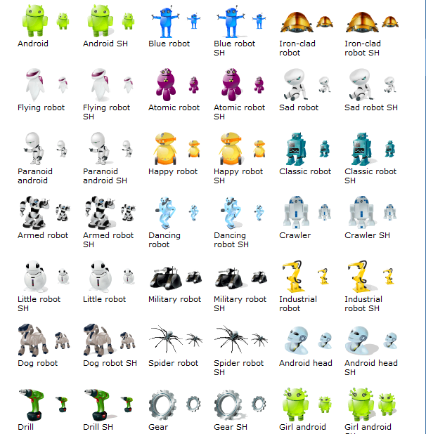 Android Icons Free