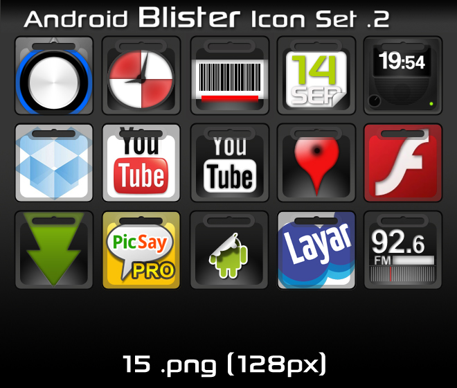 Android Set Icons Android Set Icons