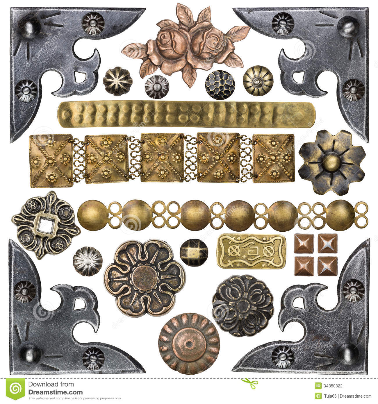 Antique Metal Picture Frame Corners Antique Metal Picture Frame Corners