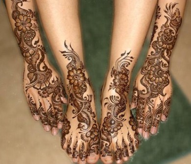 Arabic Bridal Mehndi Designs