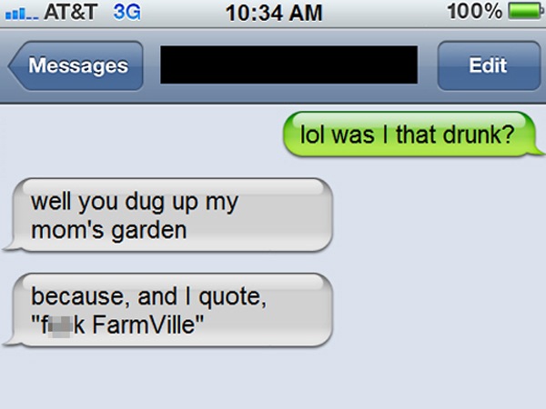 Best Drunk Text Messages