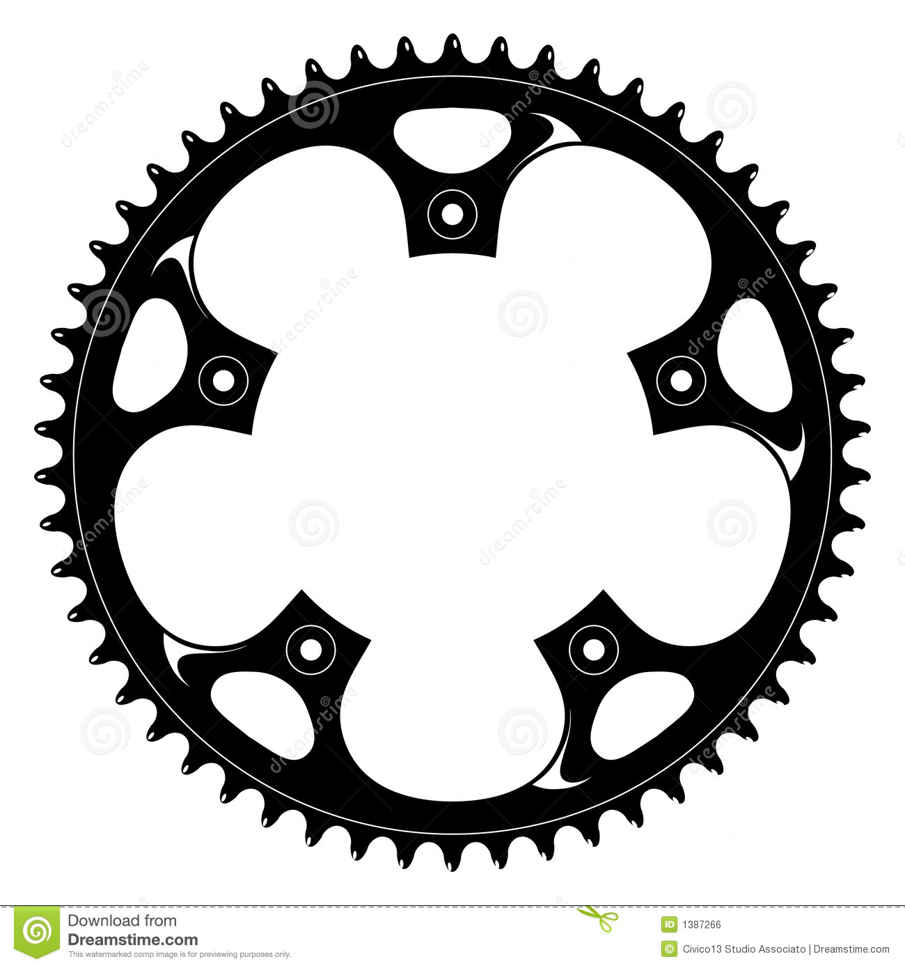 15 Bicycle Gear Vector Graphics Images