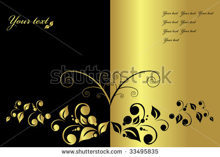 Black and Gold Design