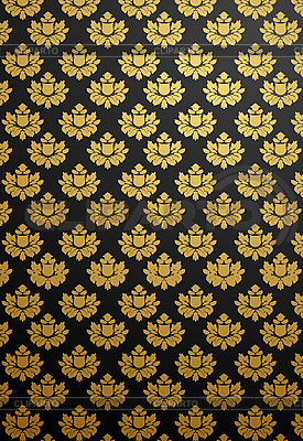 Black and Gold Pattern