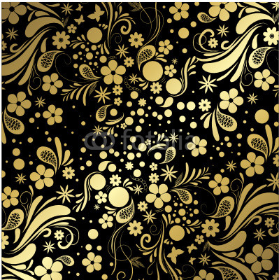 Black and Gold Vector