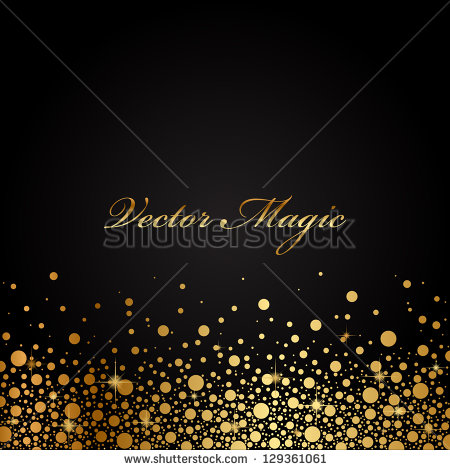 Black and Gold Vector