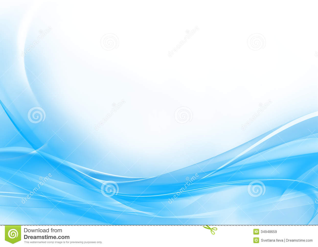Blue and White Abstract Design