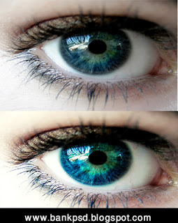 Blue Eye Photoshop Action