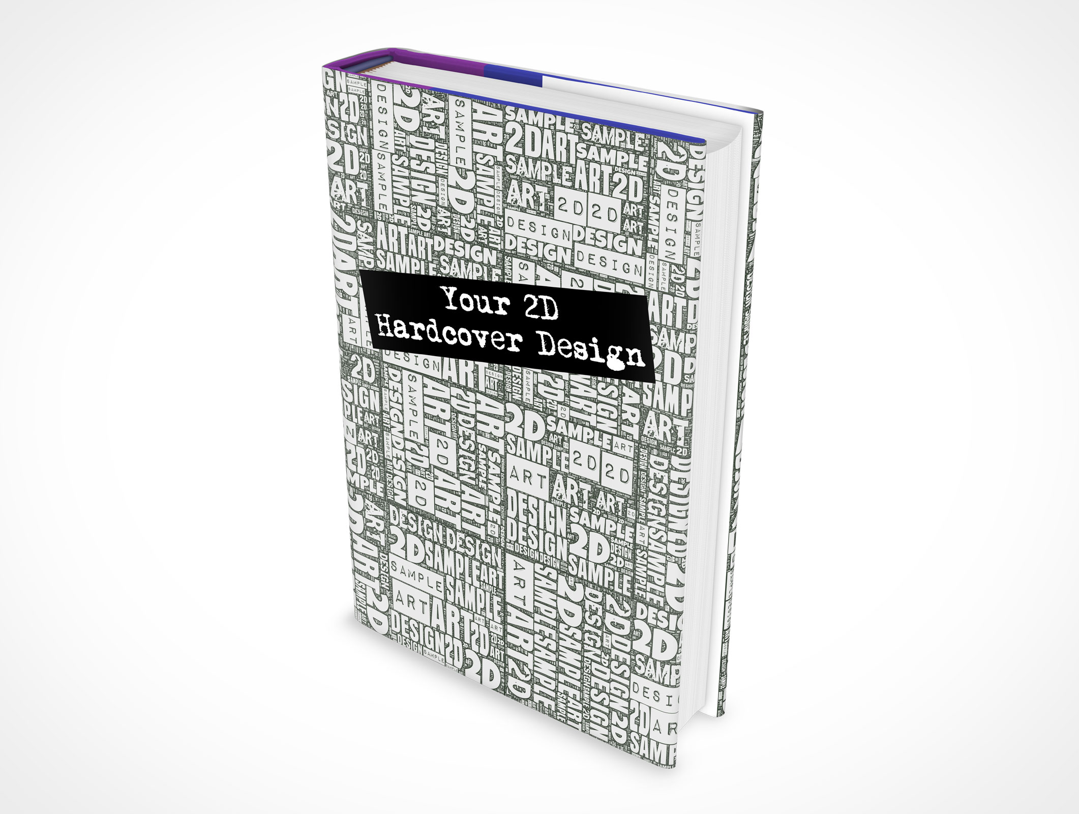 Book Cover Mockup Template PSD
