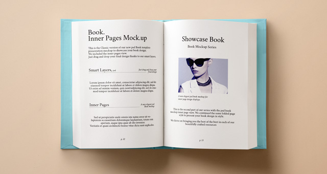 Book Mockup PSD Free Backgrounds