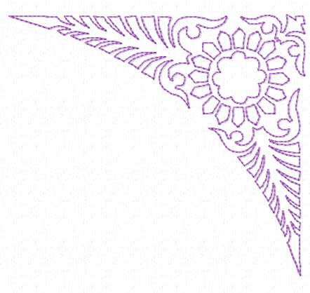 Border Corner Embroidery Patterns