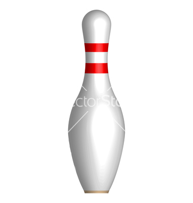 Bowling Pin Vector