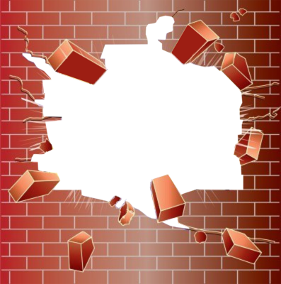 Brick Wall with Hole Brick Wall with Hole