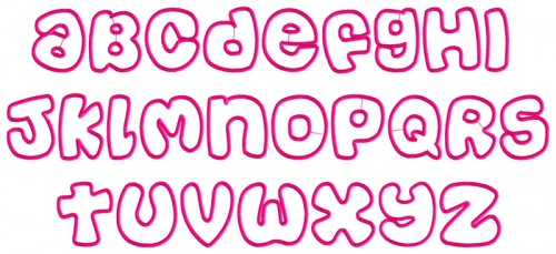 bubble letters font copy and paste