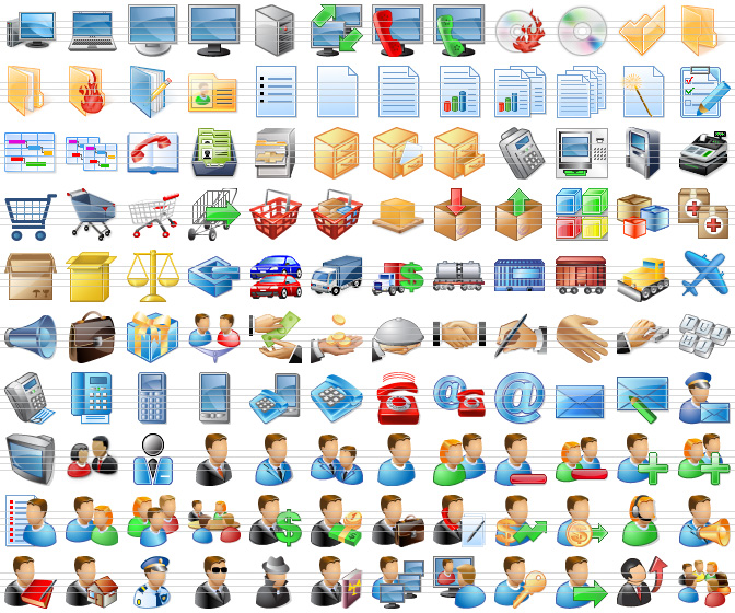 Business Icons Free Download