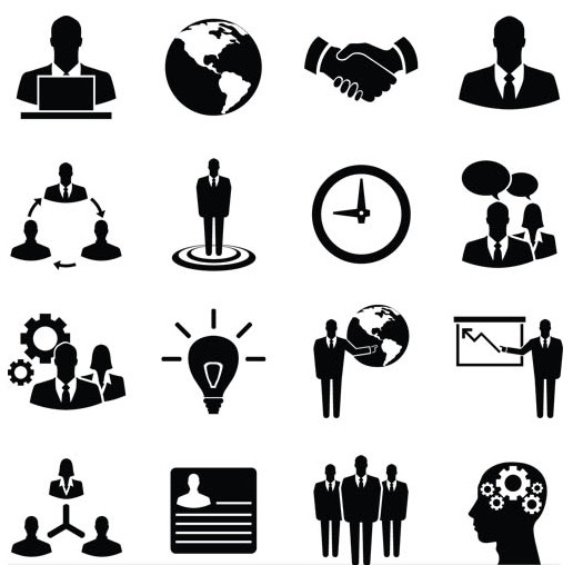 Business Icons Vector Free