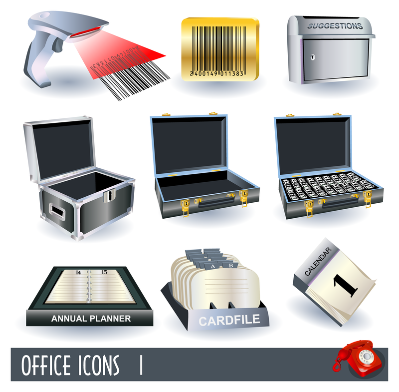 Business Office Icon Vector