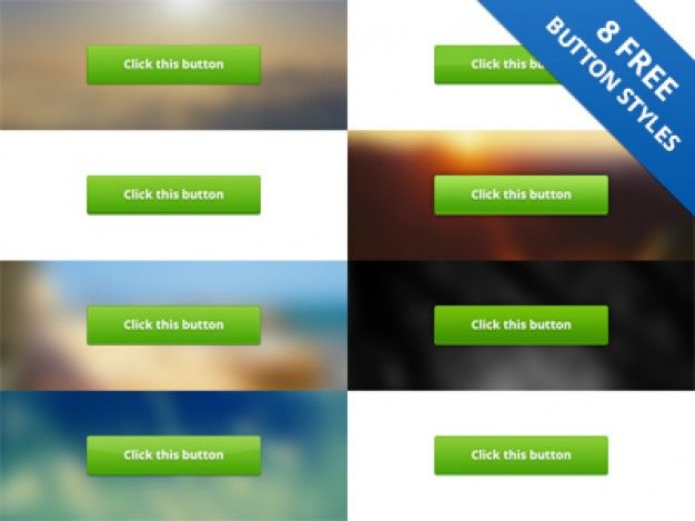 13 Green PSD Styles Images