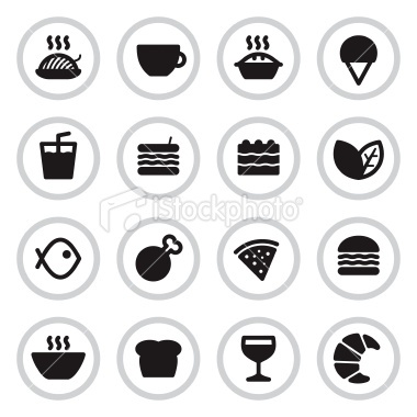 Cafe & Restaurant Menu Icons