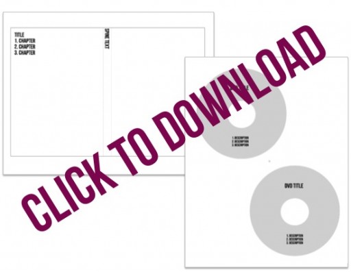 CD Label Template Photoshop Free Download
