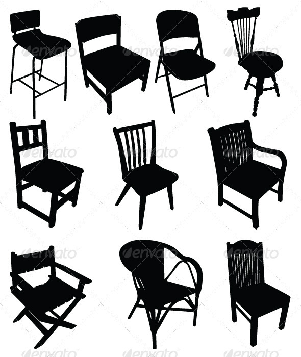 Chair Silhouette Vector