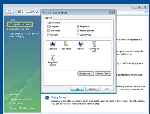 Change Desktop Icons Change Desktop Icons