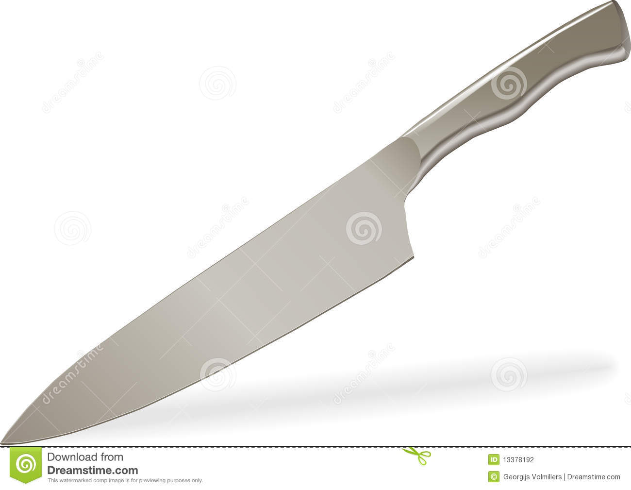 Chef Knife Vector
